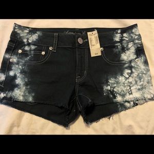 Cute tie dyed Jean shorts